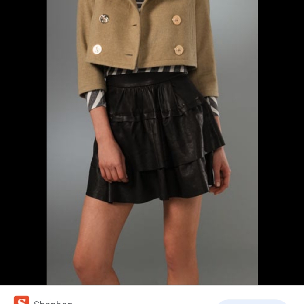 Opening Ceremony Cropped Peacoat - XS